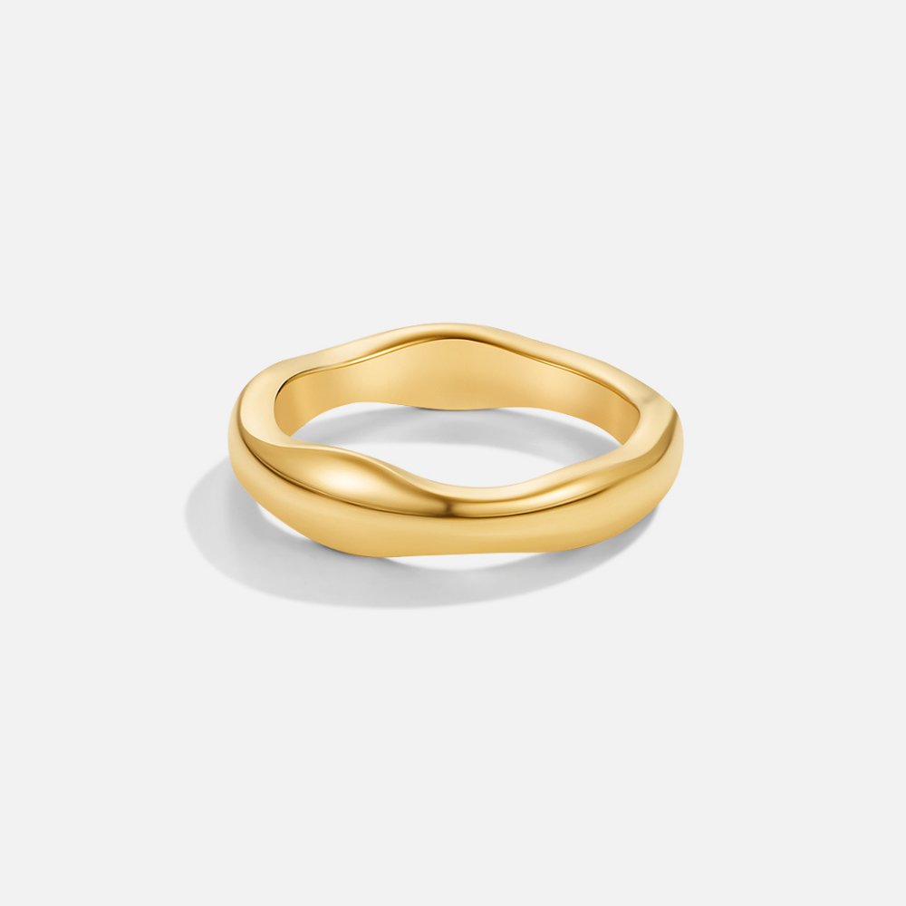 Shin – Conjunto de Anillos Ondulados