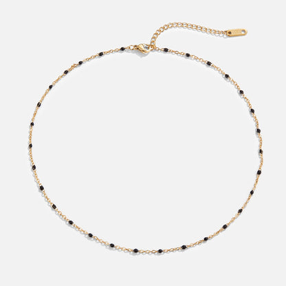 Yara – Collar de Perlas Negras Elegantes