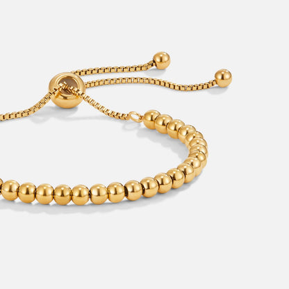 Niloya – Pulsera Dorada con Perlas