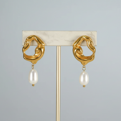 Ophelia – Pendientes Perla Elegantes