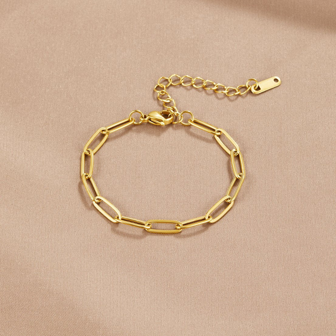 Hyeri – Pulsera Cadena Clip Dorado