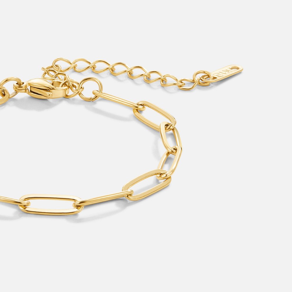 Hyeri – Pulsera Cadena Clip Dorado