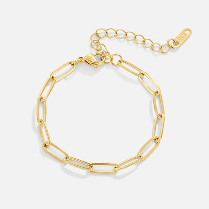 Hyeri – Pulsera Cadena Clip Dorado