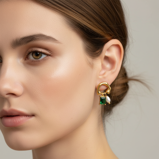 Rafina – Pendientes Colgantes Retro Elegantes