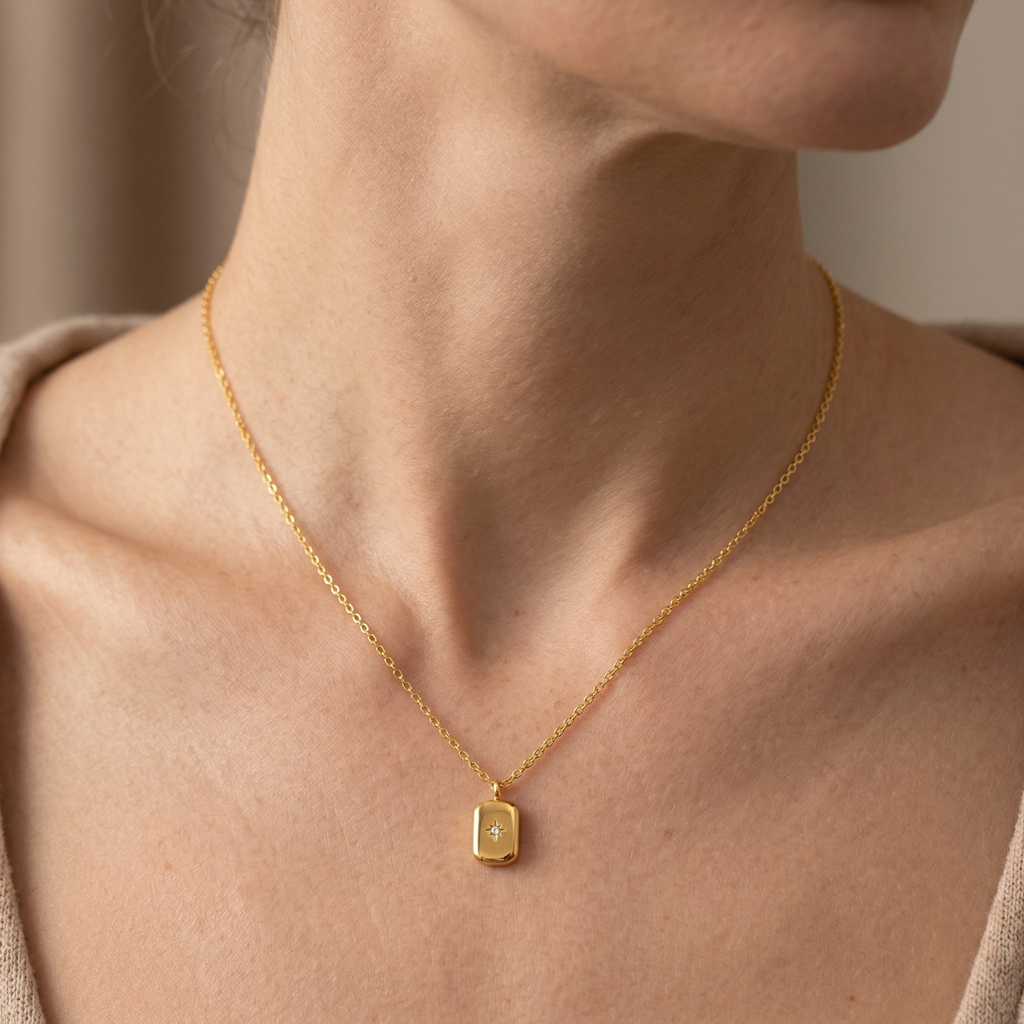 Kim – Collar Geométrico Estelar