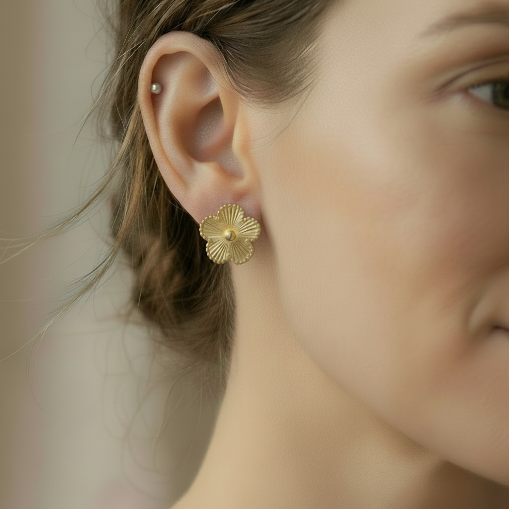 Khloe – Pendientes Trébol