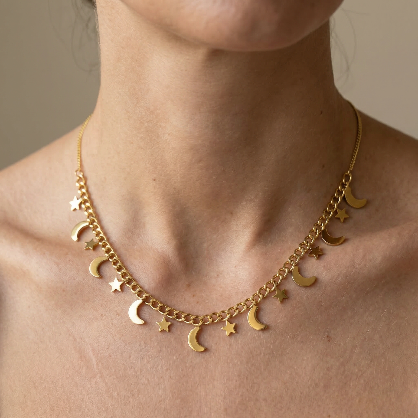 Terra – Collar Chic con Brillo Sutil y Estilo Natural