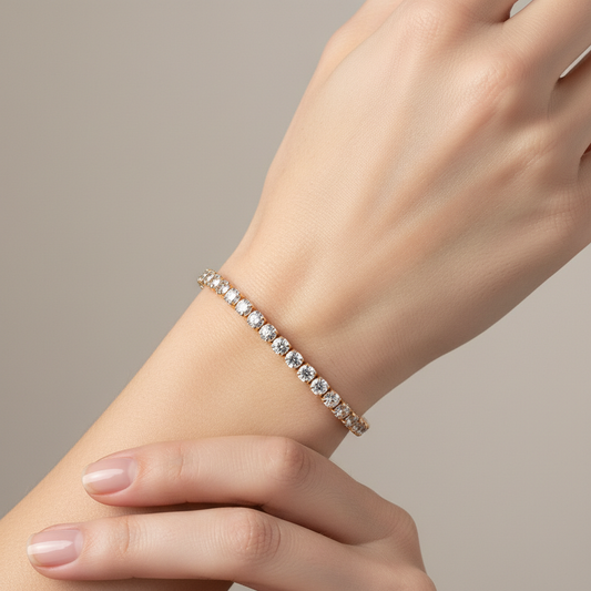 Martina – Pulsera Tennis de Circonitas