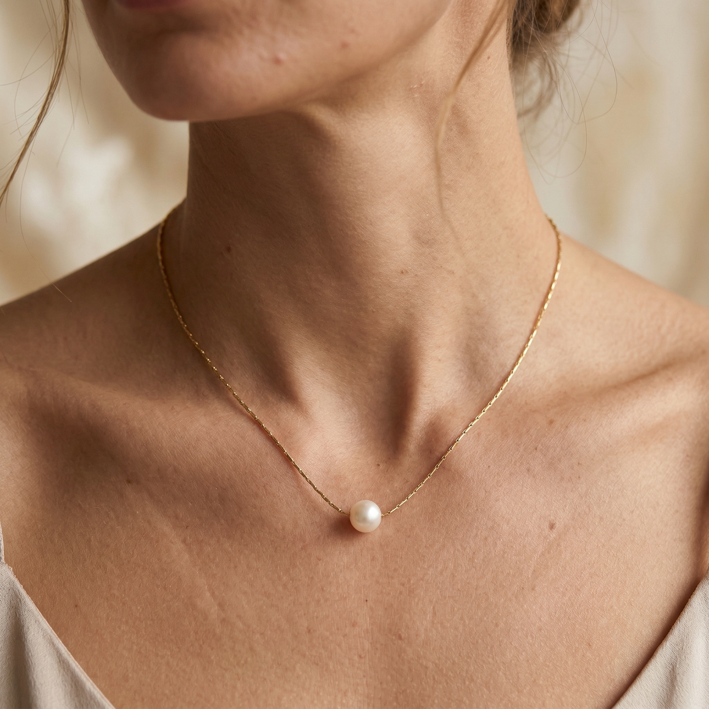 Karylle – Collar Perla Flotante