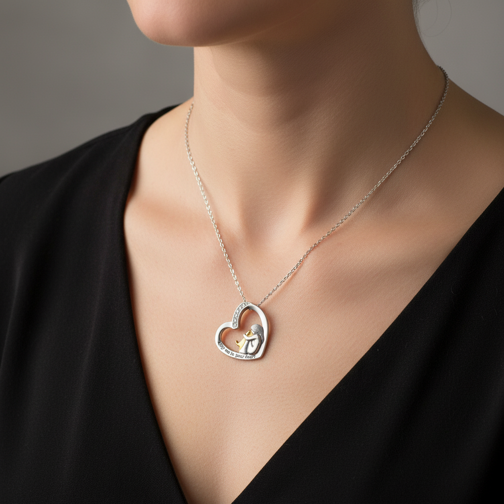Mirai – Collar Corazón de Plata