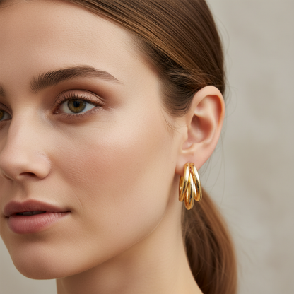 Talia – Aros Triples Elegantes