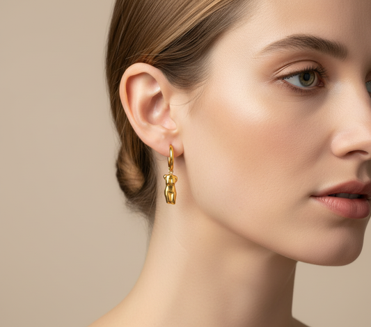 Gaia – Pendientes Torso Goddess Elegantes