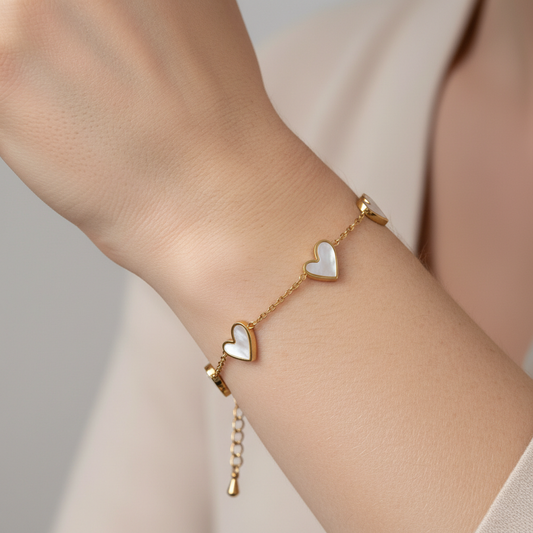 Lisa – Pulsera Love en Acero Inoxidable