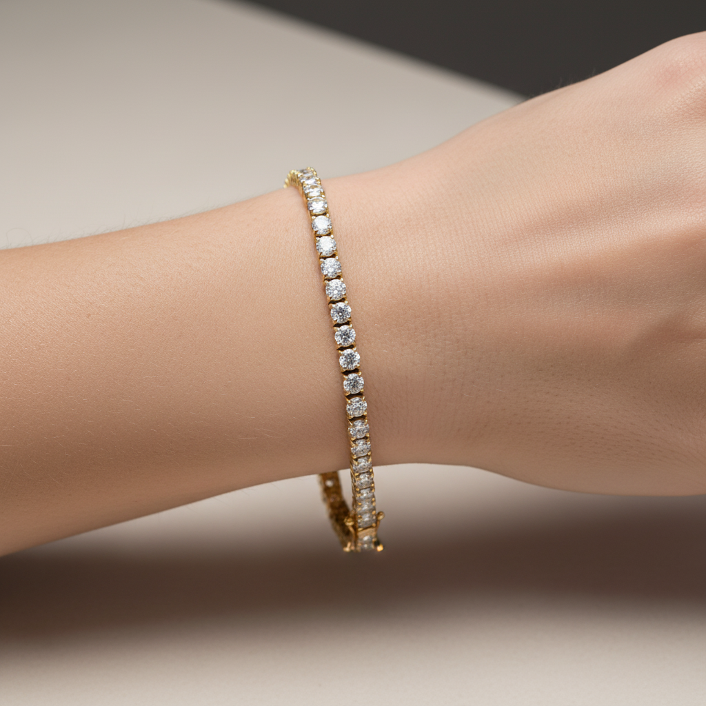 Sienna – Pulsera Tennis con Zirconia Brillante