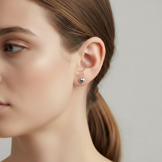 Isabela – Pendientes Mini Corazón