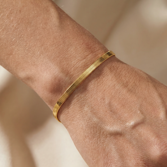 Naia – Pulsera Cadena Serpiente Elegante