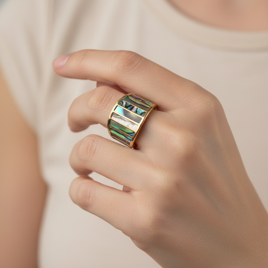 Ann – Anillo Oceana con Estilo Elegante
