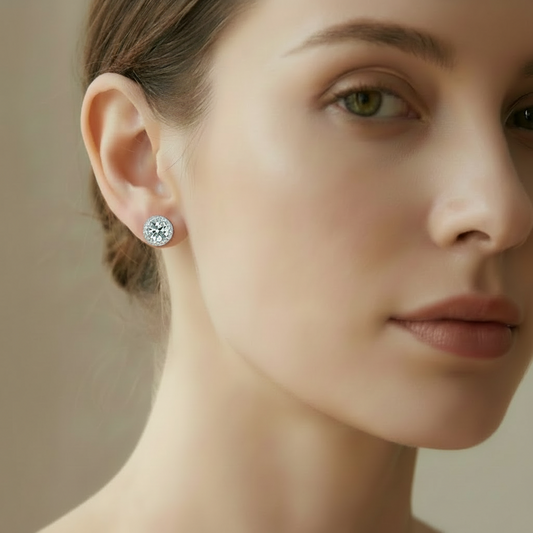 Miley – Pendientes Redondos Modernos Elegantes