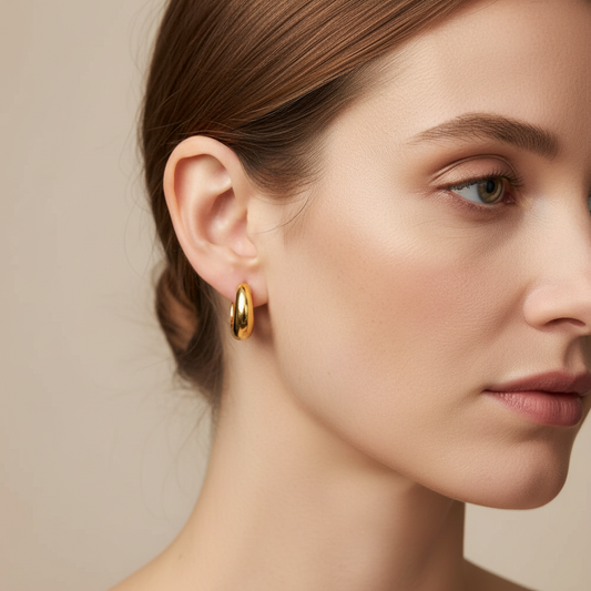 Elise – Pendientes Aro Minimalistas