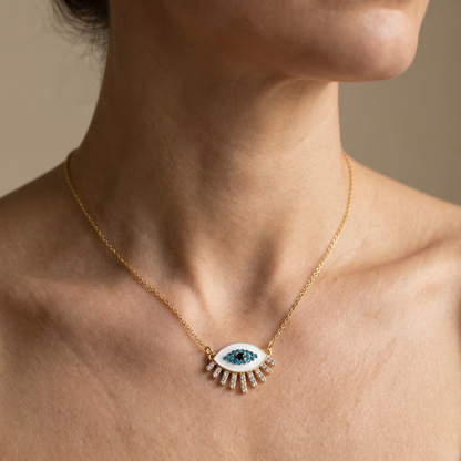 Sofía – Collar Ojo Turco Chic