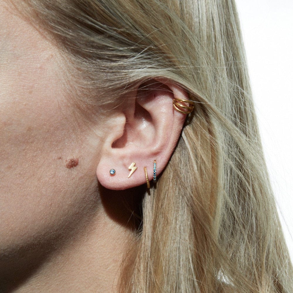 Amanda – Pendientes Aros Triple Fila