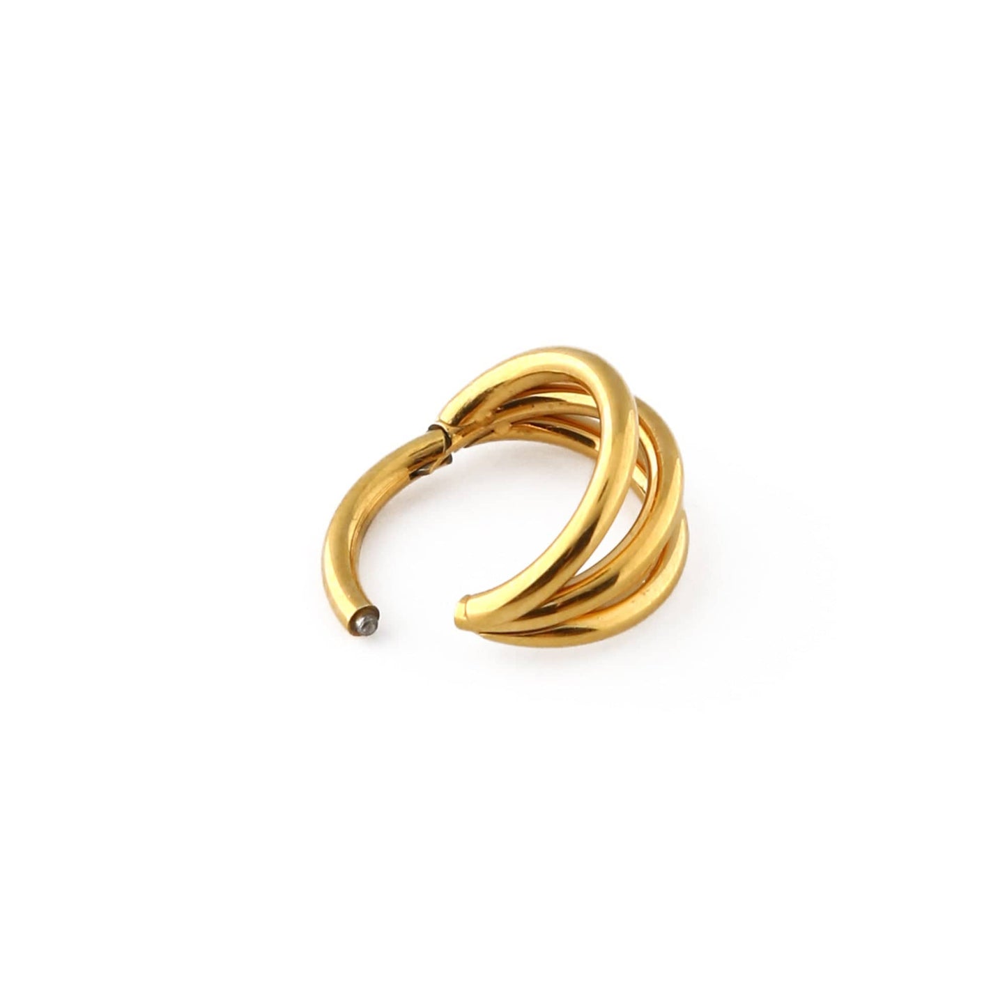 Amanda – Pendientes Aros Triple Fila