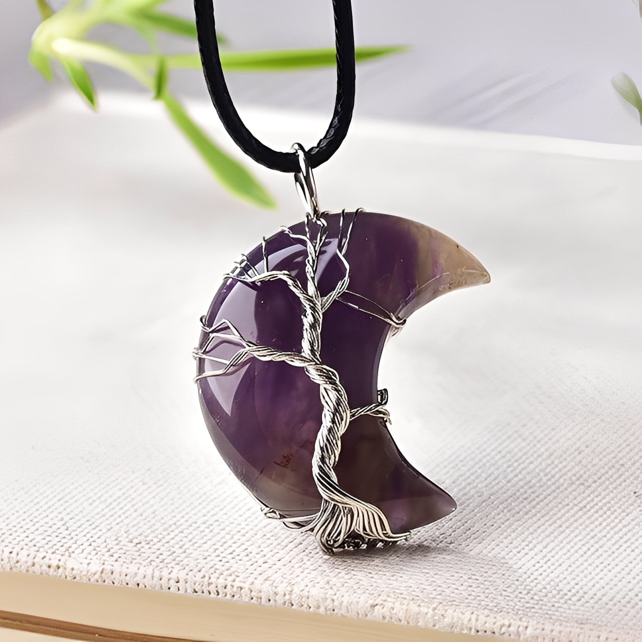 Kylie – Collar Creciente - Árbol de Vida