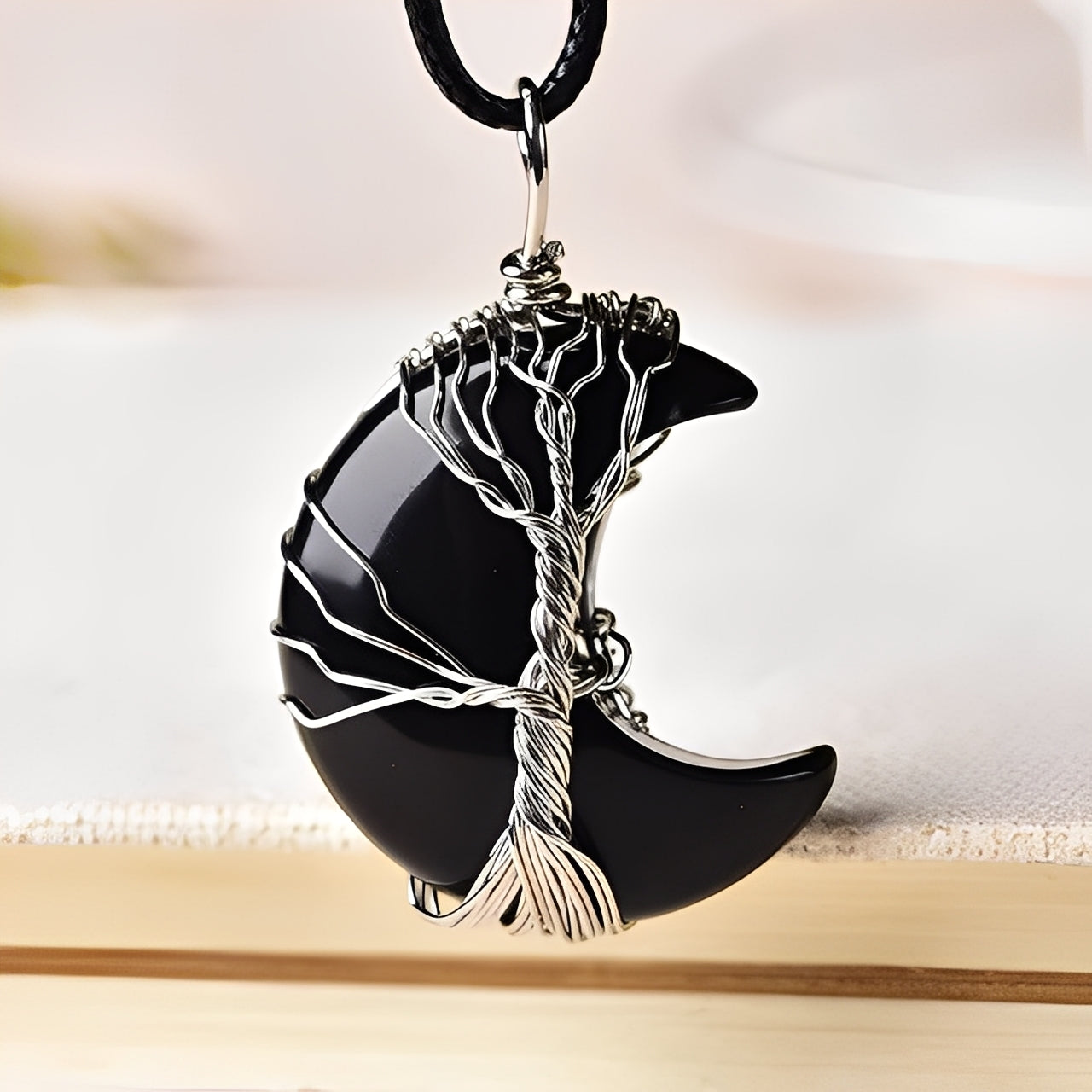 Kylie – Collar Creciente - Árbol de Vida