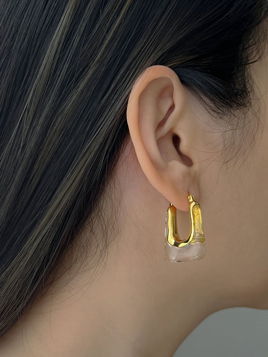 Mia - Aros rectangulares claros