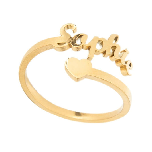 Elena – Anillo Grabado con Nombre