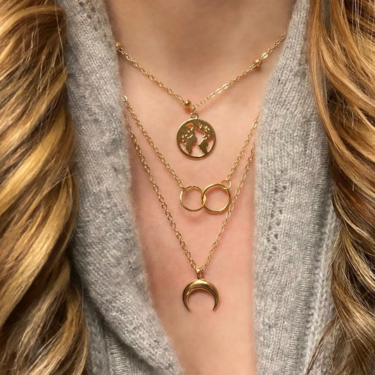 Collar de Tierra - Conjunto de Capas Bohemio