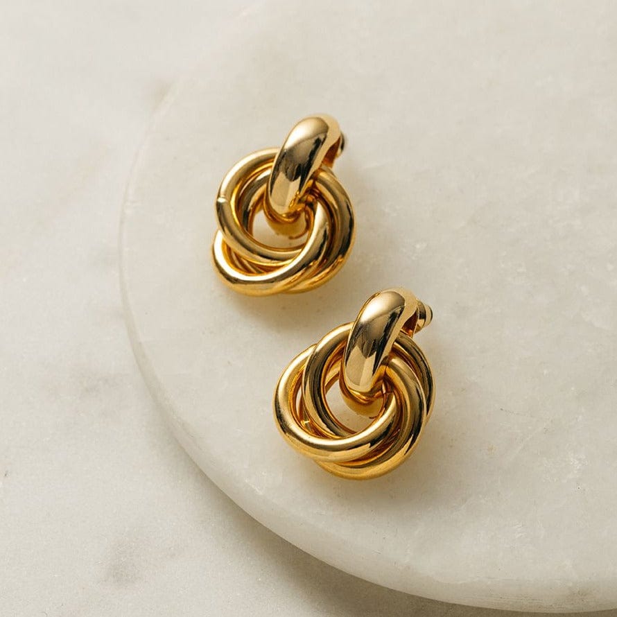 Rania – Boucles Doradas Diseño Entrelazado