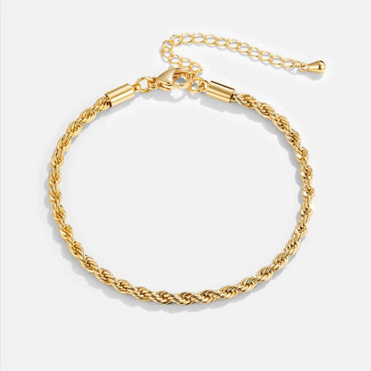 Althea – Pulsera Torcida Dorada