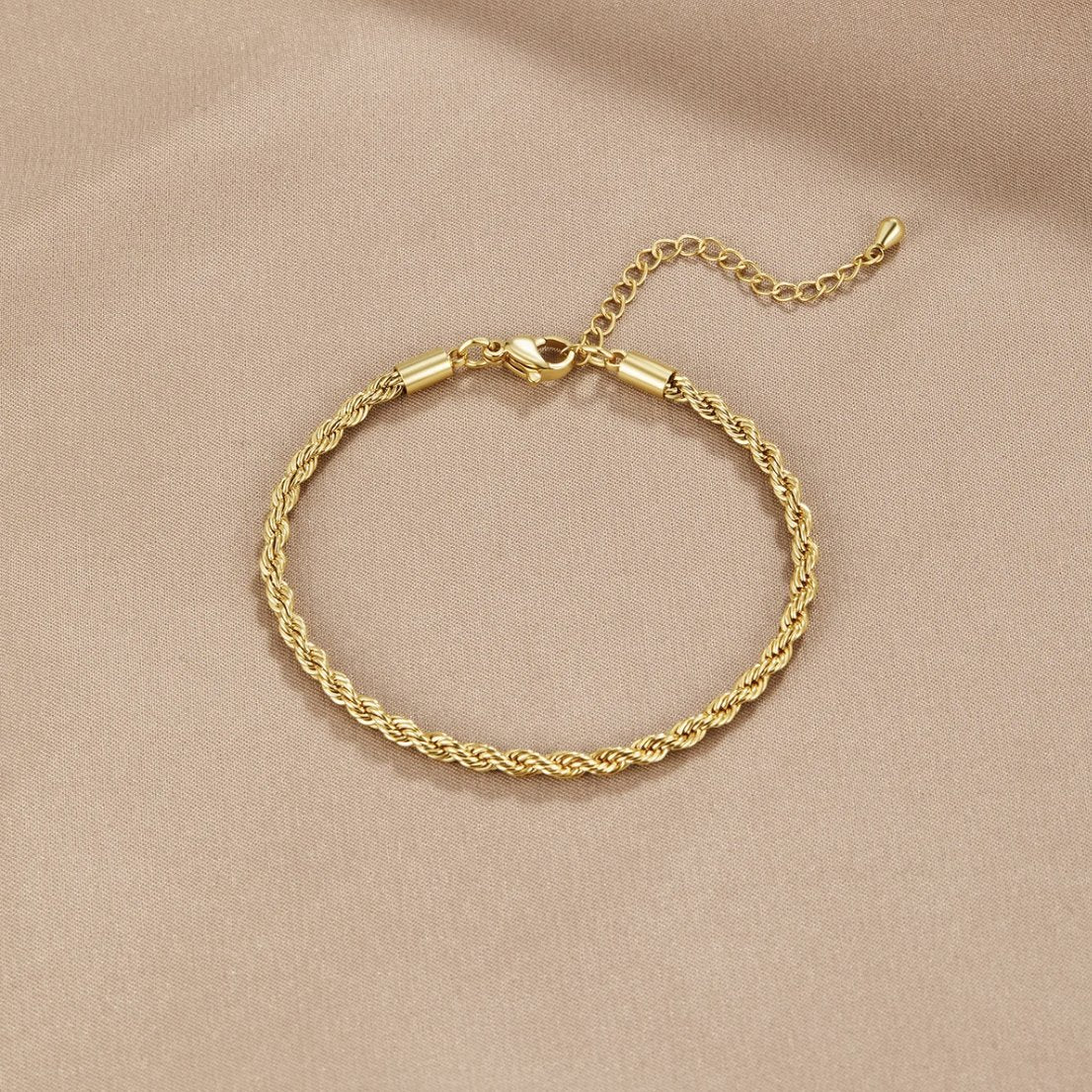 Althea – Pulsera Torcida Dorada