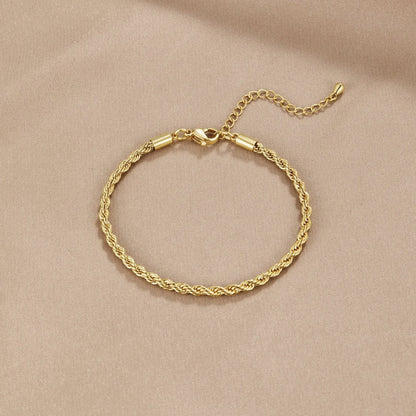Althea – Pulsera Torcida Dorada