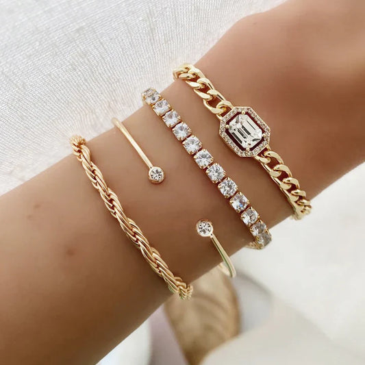 Sophie – Conjunto de Pulseras Contemporáneas