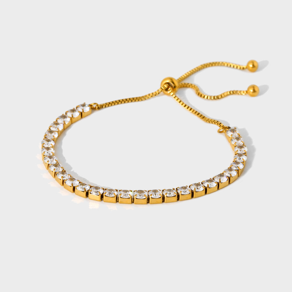 Aurora – Pulsera Tennis Ajustable