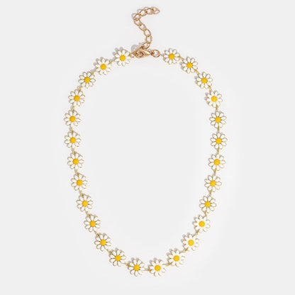 Lilith – Collar de margaritas blancas