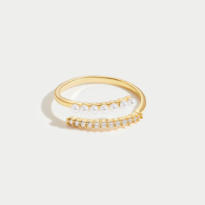 Nerie – Collar Cadena Dorado con Perlas